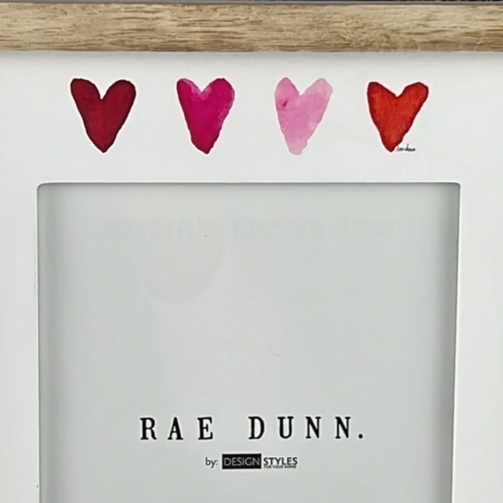 Rae Dunn - ‘Nana’ hearts wood frame. 5” x 7”. NWT. Firm! Last One!